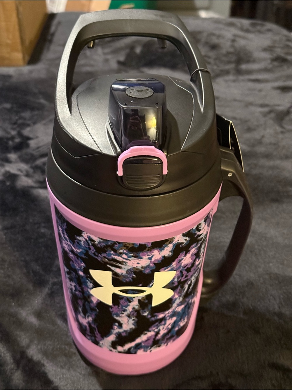 Under Armour Purple 64oz Playmaker Water Jug